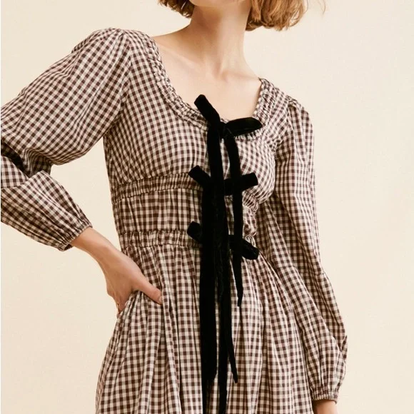 Damson Madder Dakota Dress | UK 12 US 8 - Picture 5 of 6